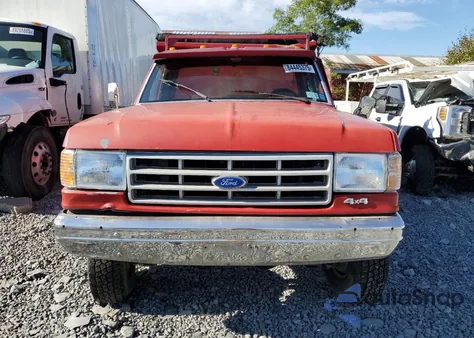 1990 Ford F350 из США, поврежденный, VIN 1FDKF38GXLNA01217